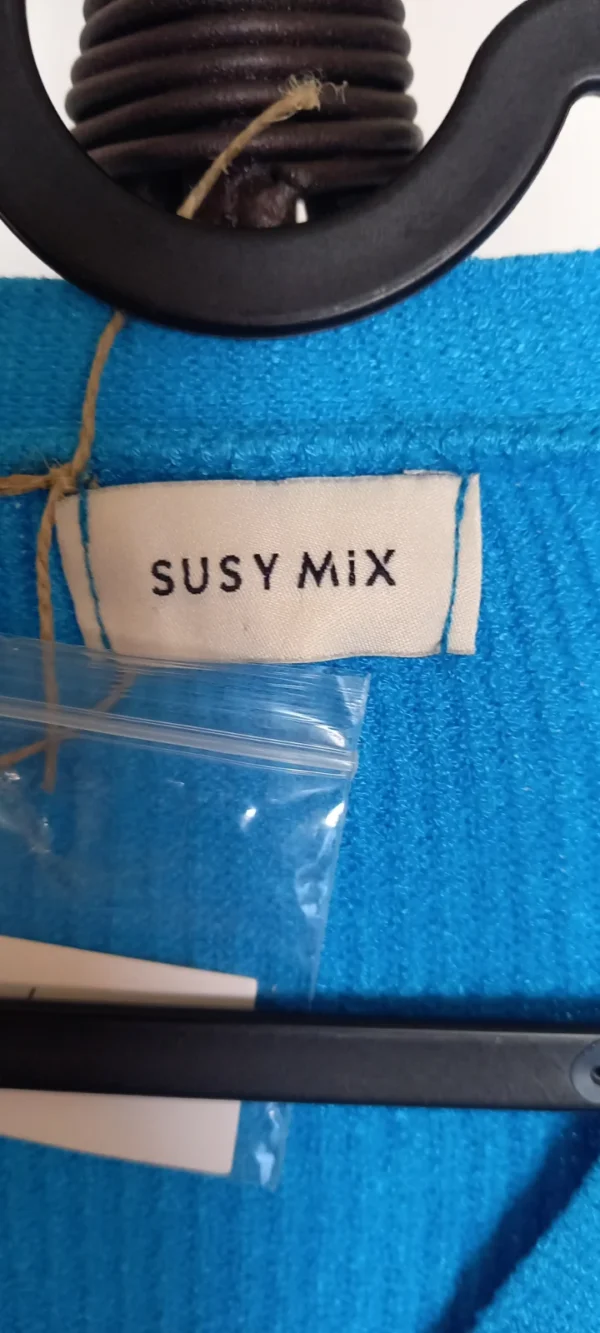 Cardigan Donna Susy Mix Blu