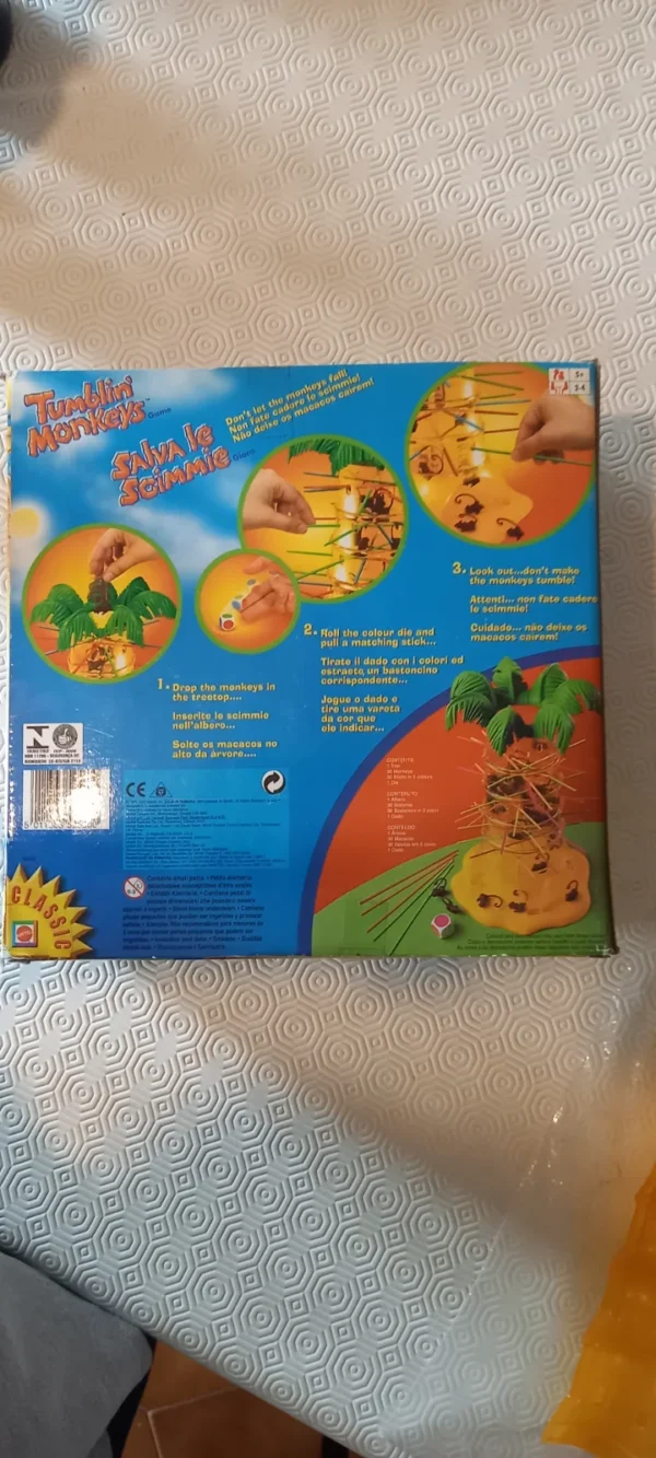 Gioco da Tavolo Tumblin Monkeys - Mattel