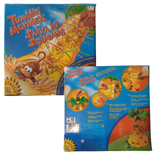 Gioco da Tavolo Tumblin Monkeys - Mattel