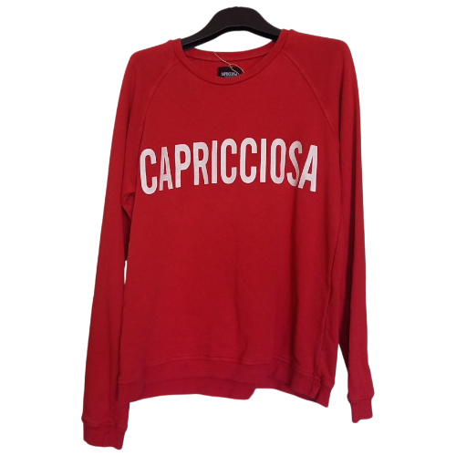 FELPA ROSSA CAPRICCIOSA