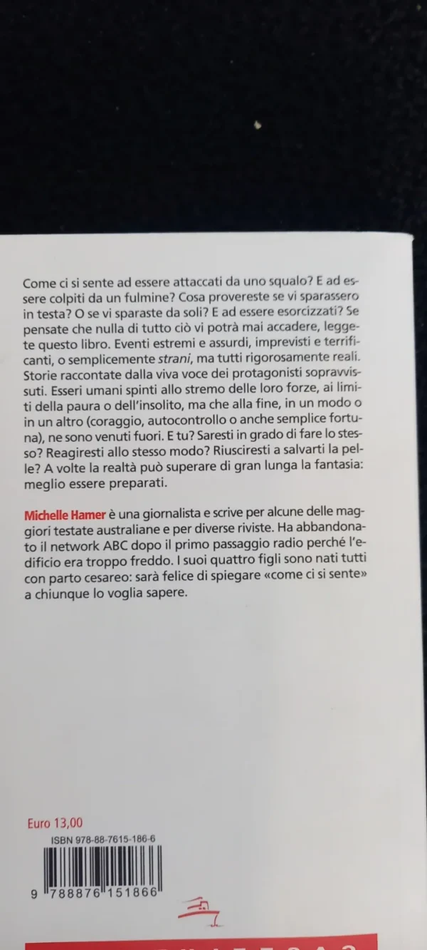 come ci si sente ad essere attaccati da uno squalo - libro