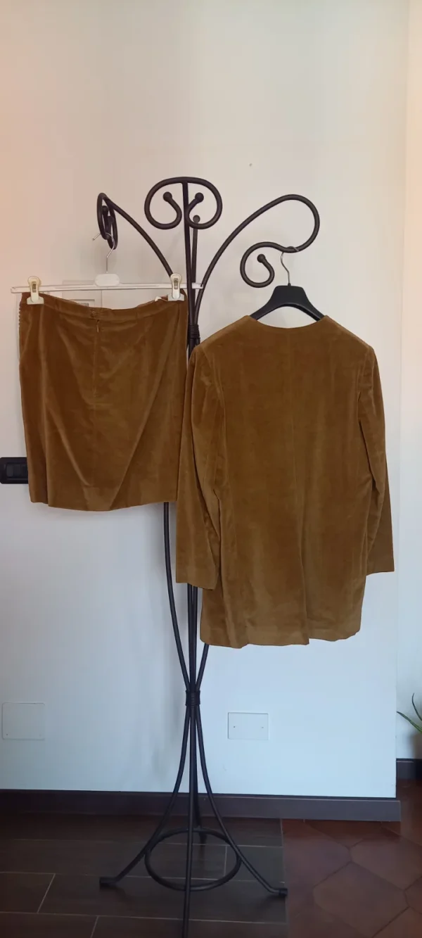 tailleur sartoriale beige made in italy