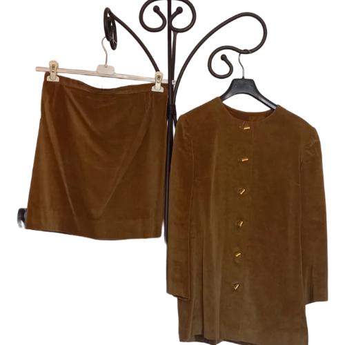 tailleur sartoriale beige made in italy